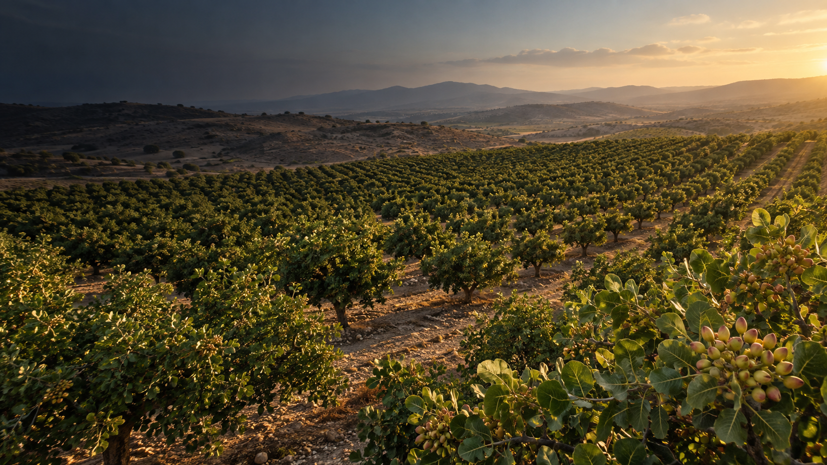 Pistachio Cultivation & Mediterranean Plantation